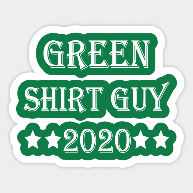 Green shirt guy Sticker by Work Memes